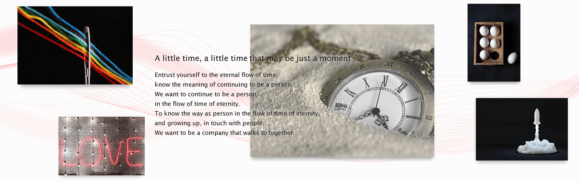 A little time, a little time that may be just a moment ...